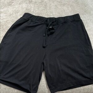 Abercrombie & Fitch Men's XS Black knit Shorts- SOFT!